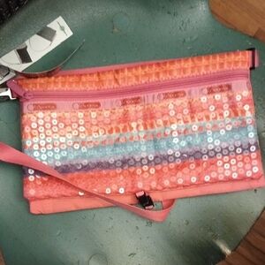 Colorful Sequin Clutch